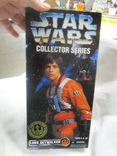 Load image into Gallery viewer, 1996 Star Wars Luke Skywalker in X-Wing Posable Figure NIB Gear