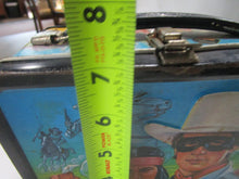 Load image into Gallery viewer, 1980 Aladdin The Legend of the Lone Ranger Metal Kid's Lunchbox No Thermos