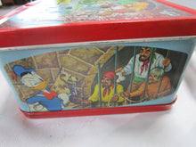 Load image into Gallery viewer, 1980 Aladdin Walt Disney's Wonderful World Metal Lunchbox No Thermos