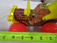 Load image into Gallery viewer, 1960s's Fisher Price Jalopy Pull Toy Clown Car