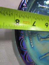 Load image into Gallery viewer, Vintage Blue Carnival Glass Spirit of 76 Bicentennial Collector Glass Plate