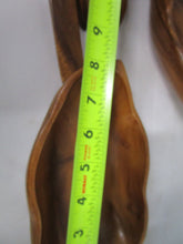 Load image into Gallery viewer, Vintage Leilani Monkey Pod Party Salad Serving Set for 4 with Serving Utensils