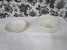 Load image into Gallery viewer, Antique Greenwood China Stoneware Saucer and Unmarked Stoneware Small Bowl