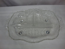 Load image into Gallery viewer, Vintage Fostoria Etched Floral Divided Three Part Relish Dish