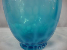Load image into Gallery viewer, Vintage Fenton Aqua Blue Opalescent Vase