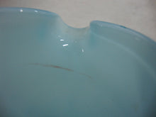 Load image into Gallery viewer, Vintage Fenton 4" Blue Creamer with Clear Blue Applied Handle