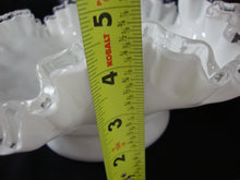 Load image into Gallery viewer, Vintage Fenton Silver Crest 3 Horn Epergne Bowl with Under Platter