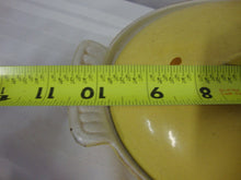 Load image into Gallery viewer, Vintage DRU Holland Cast Iron & Enamel Tulip Covered Baking Dish