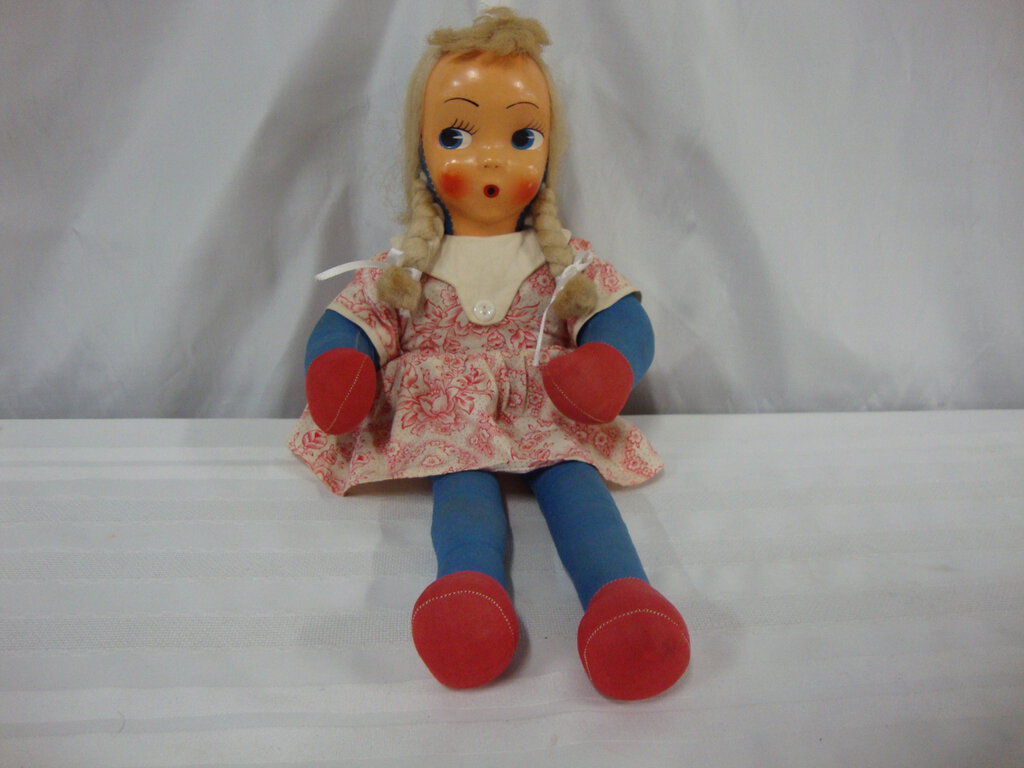 Antique Composition And discount Cloth Doll