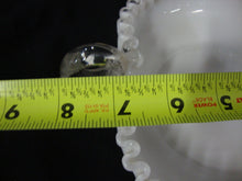 Load image into Gallery viewer, Vintage Fenton Silver Crest Art Glass Ruffled Edge Heart Bowl