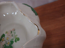 Load image into Gallery viewer, Vintage Bell Tarr 22K Gold Trim Strawberries and Butterflies Trinket Decor Bowl Dish