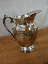 Load image into Gallery viewer, Vintage William Rogers Silverplate Spring Flower Water Pitcher