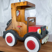Load image into Gallery viewer, Vintage Hand Carved &amp; Painted Wooden Car - Ford Model T, Made in 1964

