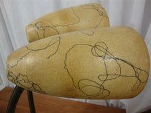 Load image into Gallery viewer, MCM Fiberglass Spaghetti Shade Dual Light Flexible Arm Lamp