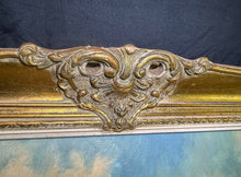 Load image into Gallery viewer, Vintage Oil on Canvas Oskar Berger Painting, Pastoral Scene, Gallery Framed