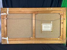 Load image into Gallery viewer, Vintage Oil on Canvas Oskar Berger Painting, Pastoral Scene, Gallery Framed