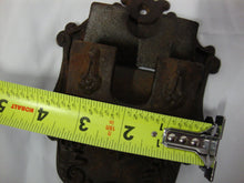 Load image into Gallery viewer, Vintage Wilton Cast Iron Ornate Wall Mount Match Stick Holder
