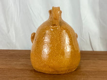 Load image into Gallery viewer, Signed Marvin Bailey &quot;Small Orange Ugly Face Jug with 5 Teeth&quot;
