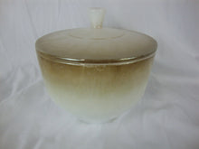 Load image into Gallery viewer, Vintage Federal Glass 1.5 Quart Mesa Metallic Ombre Cooking Serving Dish With Lid