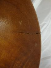 Load image into Gallery viewer, Vintage Monkey Pod Carved Relief Wood Cake Stand with Dome Top