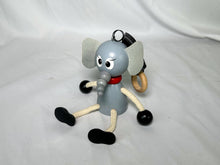Load image into Gallery viewer, Vintage Bouncing Elephant Spring Toy