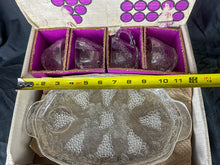 Load image into Gallery viewer, Vintage Anchor Hocking Snack Plate Set with Box