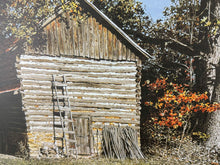 Load image into Gallery viewer, Vintage 1995 Artist Signed "Wary Strangers" by Mel Steele Lithograph, 337/2500