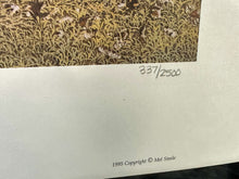Load image into Gallery viewer, Vintage 1995 Artist Signed "Wary Strangers" by Mel Steele Lithograph, 337/2500