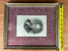 Load image into Gallery viewer, Vintage Framed Engraving Portrait of Winfield Scott Hancock Print
