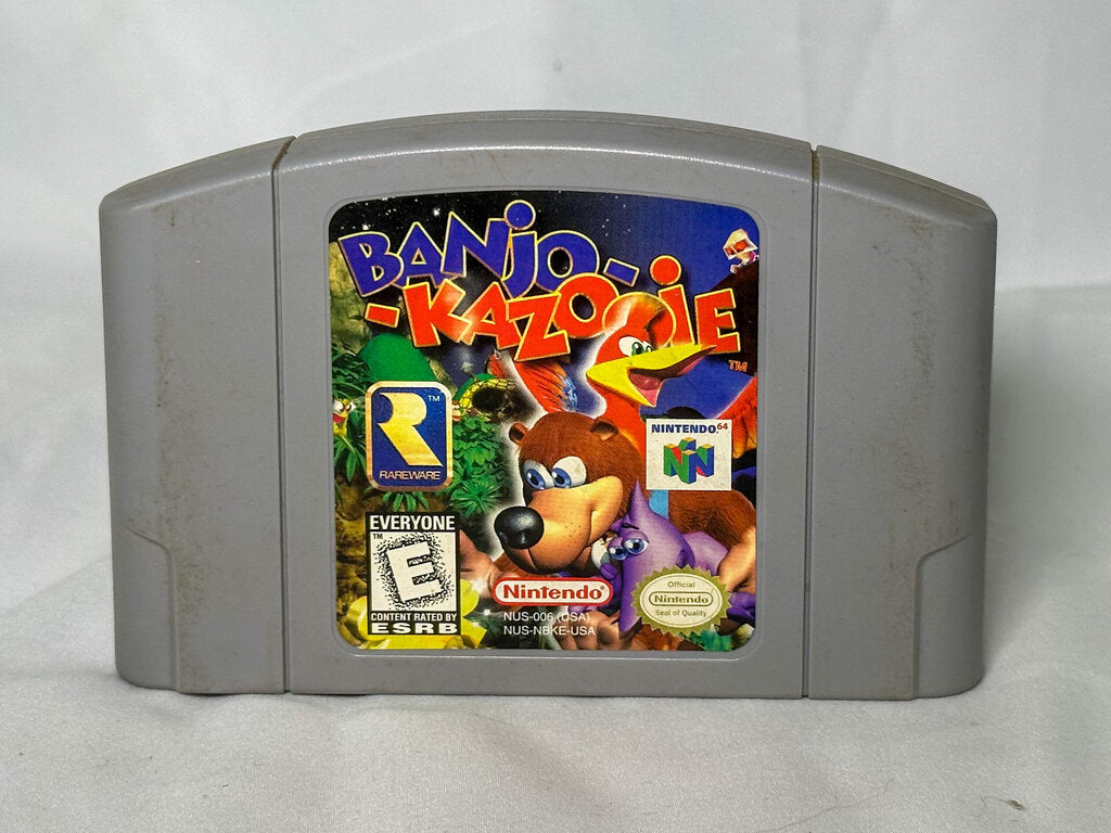 Banjo-Kazooie - N64 Cartridge (Untested)