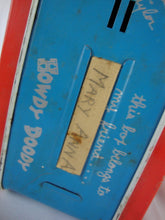 Load image into Gallery viewer, 1954 Howdy Doody Adco Liberty Metal Kid's Lunch Box No Thermos