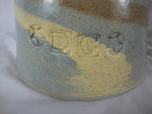 Load image into Gallery viewer, Dale Costner Vale, NC Brown/Blue Folk Art Pottery Chicken Figure Sculpture