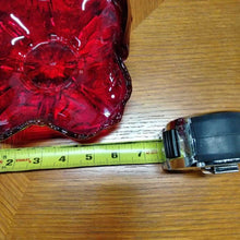 Load image into Gallery viewer, 2000 Fenton 95th Anniversary Amberina Thistle Basket