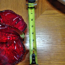 Load image into Gallery viewer, 2000 Fenton 95th Anniversary Amberina Thistle Basket