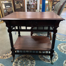 Load image into Gallery viewer, Antique Barley twist side table