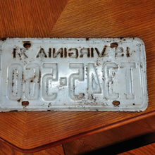Load image into Gallery viewer, 1971 Virginia Automobile License Plate T345-560