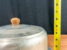 Load image into Gallery viewer, Vintage "Kr... Enduring" Metal Cake Plate and Dome
