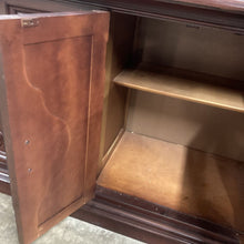 Load image into Gallery viewer, Vintage MCM Solid Wood Buffet Server Sideboard