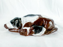 Load image into Gallery viewer, Signed Lynn Bailey "Napping Dogs" Hand-Made Ceramic Sculpture