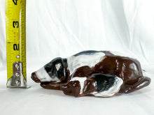 Load image into Gallery viewer, Signed Lynn Bailey "Napping Dogs" Hand-Made Ceramic Sculpture