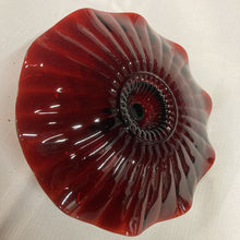 Load image into Gallery viewer, Vintage Anchor Hocking Ruby Red Glass Tidbit Tray