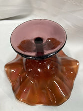 Load image into Gallery viewer, *Compote Bowl, Fenton Antique Carnival, Textured Rays