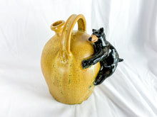 Load image into Gallery viewer, Double-Signed Marvin Bailey "Bear Hugging Jug" Hand-Made Pottery Sculpture