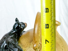 Load image into Gallery viewer, Double-Signed Marvin Bailey "Bear Hugging Jug" Hand-Made Pottery Sculpture