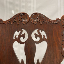 Load image into Gallery viewer, Chair, Vintage Romantic Era Carved, Tiger Oak