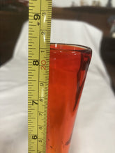 Load image into Gallery viewer, Vintage Rainbow Glass Co. Amberina Bud Vase