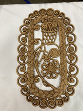 Load image into Gallery viewer, 1979 Burwood Owl & Flower Wall Hanging