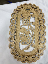 Load image into Gallery viewer, 1979 Burwood Owl & Flower Wall Hanging