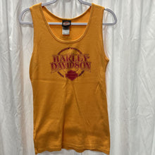 Load image into Gallery viewer, Harley Davidson, XLarge, Womens Tank, Orange, London England