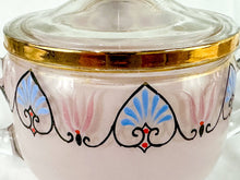 Load image into Gallery viewer, Vintage Pink Hand-Painted Sugar & Creamer Set
